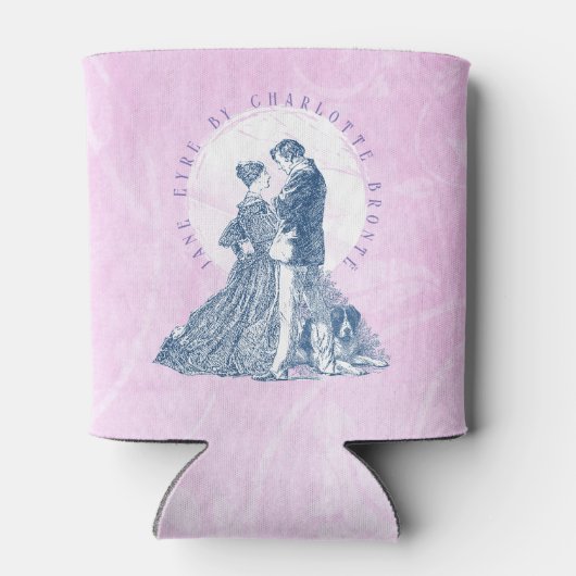 Jane Eyre en Edward Rochester met Pilot Pink Blikjeskoeler (Achterkant)