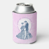 Jane Eyre en Edward Rochester met Pilot Pink Blikjeskoeler (Blikje Achterkant)