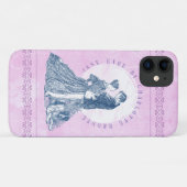 Jane Eyre en Edward Rochester met Pilot Pink Case-Mate iPhone Case (Achterkant (horizontaal))