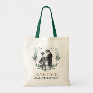 Jane Eyre en Edward Rochester met Wreath Tote Bag