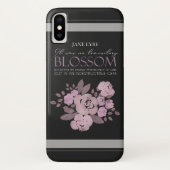 Jane Eyre - Geen overgangsbloesem - Rozen Black Case-Mate iPhone Case (Achterkant)
