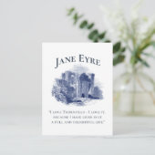 Jane Eyre - I Love Thornfield - Castle Briefkaart (Staand voorkant)