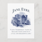 Jane Eyre - I Love Thornfield - Castle Briefkaart (Voorkant)