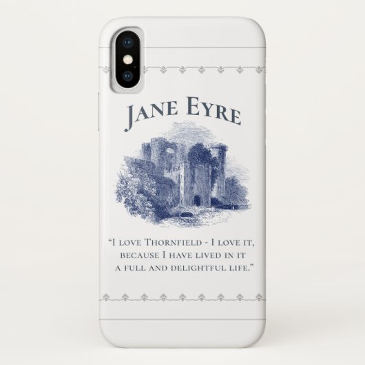 Jane Eyre - I Love Thornfield - Castle Case-Mate iPhone Case (Achterkant)