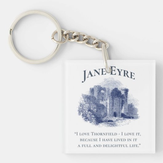 Jane Eyre - I Love Thornfield - Castle Sleutelhanger (voorkant)