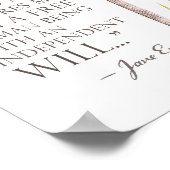 Jane Eyre - ik ben geen vogel - bruine vogel Poster (Hoek)