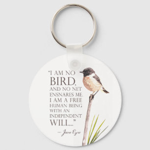 Jane Eyre - Ik ben geen vogel Sleutelhanger