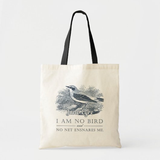 Jane Eyre - ik ben geen vogel - vogel Tote Bag (Voorkant)