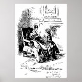 Jane Eyre Illustration Poster (Voorkant)