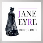 Jane Eyre in Kaap en Bonnet Poster (Voorkant)