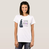 Jane Eyre in Kaap en Bonnet T-shirt (Voorkant volledig)