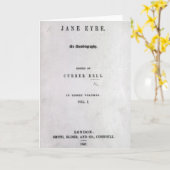 Jane Eyre' Kaart (Gele Bloem)