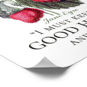 Jane Eyre - Keep in Good Health - aardbeien Poster (Hoek)