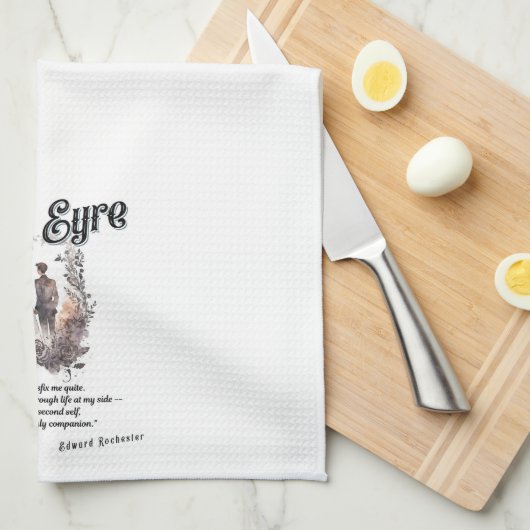 Jane Eyre keukenhanddoek (Quarter Fold)