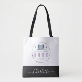 Jane Eyre - Mijn enige huis - voeg Jouw naam toe Tote Bag