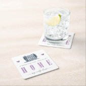 Jane Eyre - Mijn enige thuis - Huis Kartonnen Onderzetters (Insitu)