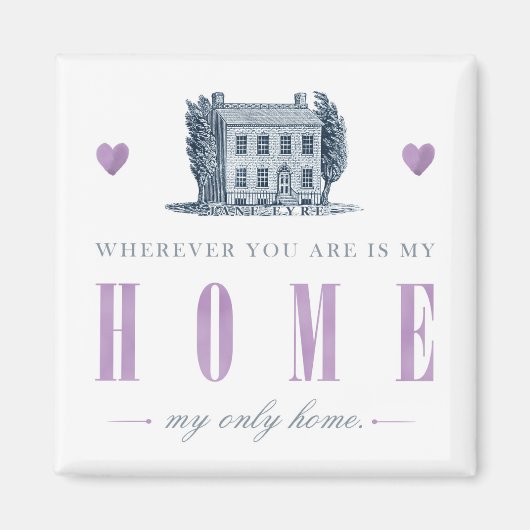 Jane Eyre - Mijn enige thuis - Huis Magneet (Voorkant)