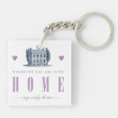 Jane Eyre - Mijn enige thuis - Huis Sleutelhanger (Achterkant)