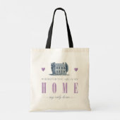 Jane Eyre - Mijn enige thuis - Huis Tote Bag (Achterkant)