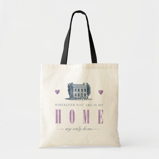 Jane Eyre - Mijn enige thuis - Huis Tote Bag (Voorkant)