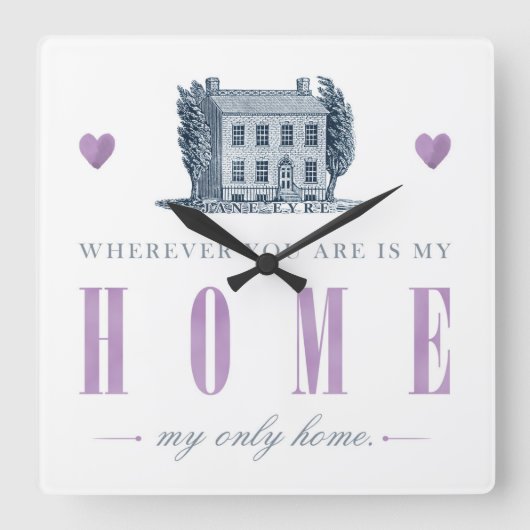 Jane Eyre - Mijn enige thuis - Huis Vierkante Klok (Voorkant)