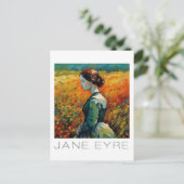 Jane Eyre Monet stijl schilderij Briefkaart (Staand voorkant)