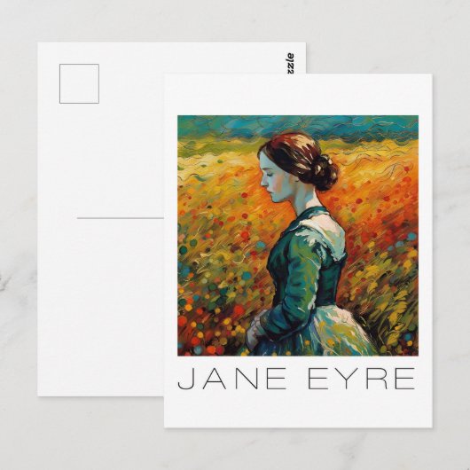 Jane Eyre Monet stijl schilderij Briefkaart (Voorkant / Achterkant)