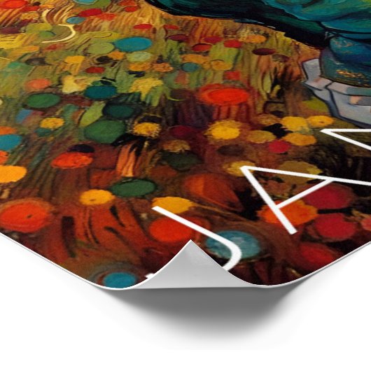 Jane Eyre Monet stijl schilderij Poster (Hoek)