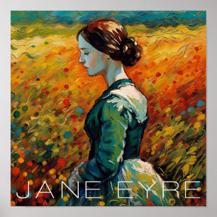 Jane Eyre Monet stijl schilderij Poster