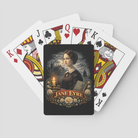 Jane Eyre Pokerkaarten (Achterkant)