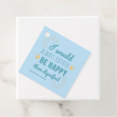 Jane Eyre Quote I - Blauwe Editie Bedankjes Labels (In situ)