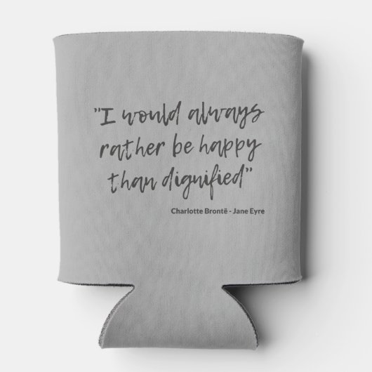 Jane Eyre Quote I Blikjeskoeler (Achterkant)