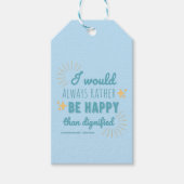 Jane Eyre Quote I - Blue Edition Cadeaulabel (Voorkant)