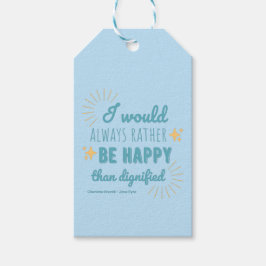 Jane Eyre Quote I - Blue Edition Cadeaulabel