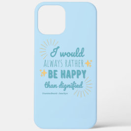 Jane Eyre Quote I - Blue Edition Case-Mate iPhone Case
