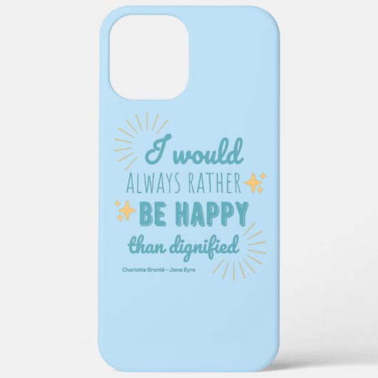 Jane Eyre Quote I - Blue Edition Case-Mate iPhone Case (Achterkant)