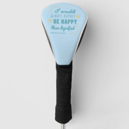 Jane Eyre Quote I - Blue Edition Golfheadcover