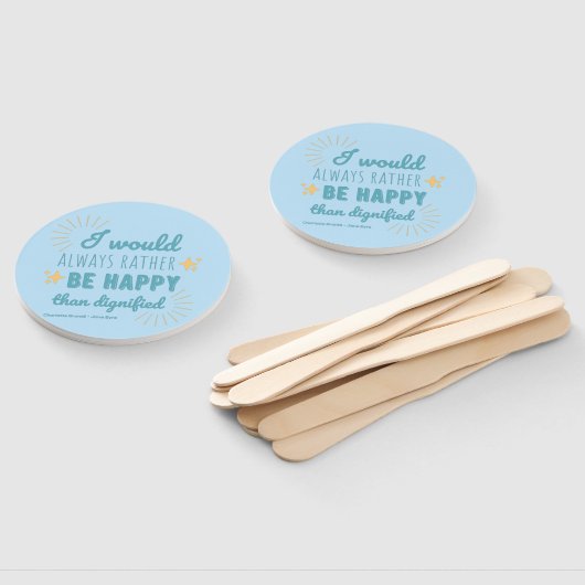 Jane Eyre Quote I - Blue Edition Handwaaier (Niet-gemonteerd)