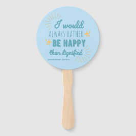 Jane Eyre Quote I - Blue Edition Handwaaier