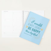 Jane Eyre Quote I - Blue Edition Planner (Display)