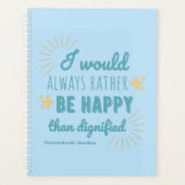 Jane Eyre Quote I - Blue Edition Planner (Voorkant)