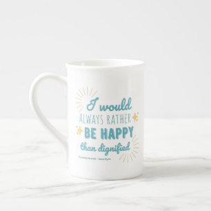 Jane Eyre Quote I - Blue Edition Porselein Kop