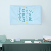 Jane Eyre Quote I - Blue Edition Spandoek (Beurs)