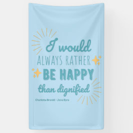 Jane Eyre Quote I - Blue Edition Spandoek