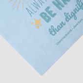 Jane Eyre Quote I - Blue Edition Tissuepapier (Detail)