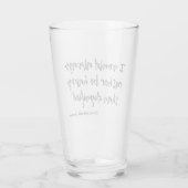 Jane Eyre Quote I Glas (Achterkant)