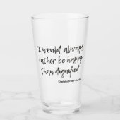 Jane Eyre Quote I Glas (Voorkant)