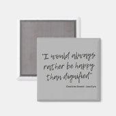 Jane Eyre Quote I Magneet (Voorkant / Achterkant)