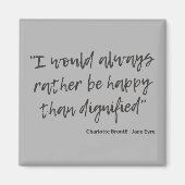 Jane Eyre Quote I Magneet (Voorkant)