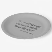 Jane Eyre Quote I Papieren Bordje (Gekanteld)